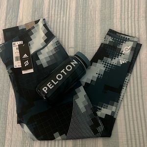 Peleton Adidas colab tights NWT and Nalgene water bottle NWOT 🚲